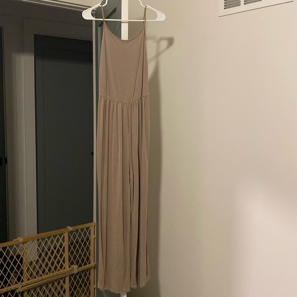 Antistar women’s jump suit in tan